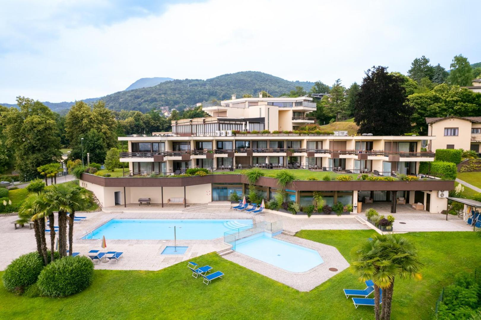 Centro Cadro Panoramica Aparthotel Lugano Luaran gambar