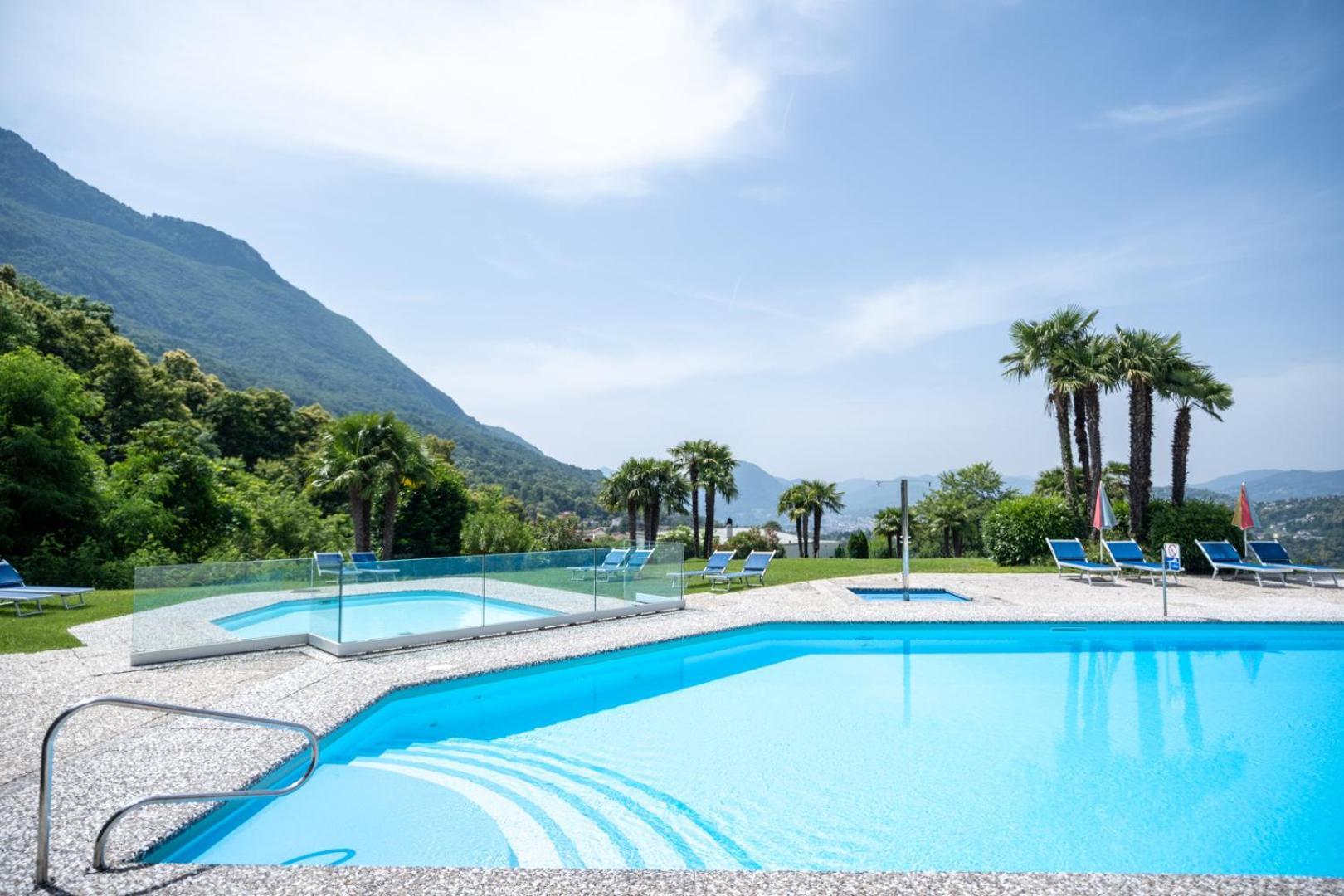 Centro Cadro Panoramica Aparthotel Lugano Luaran gambar